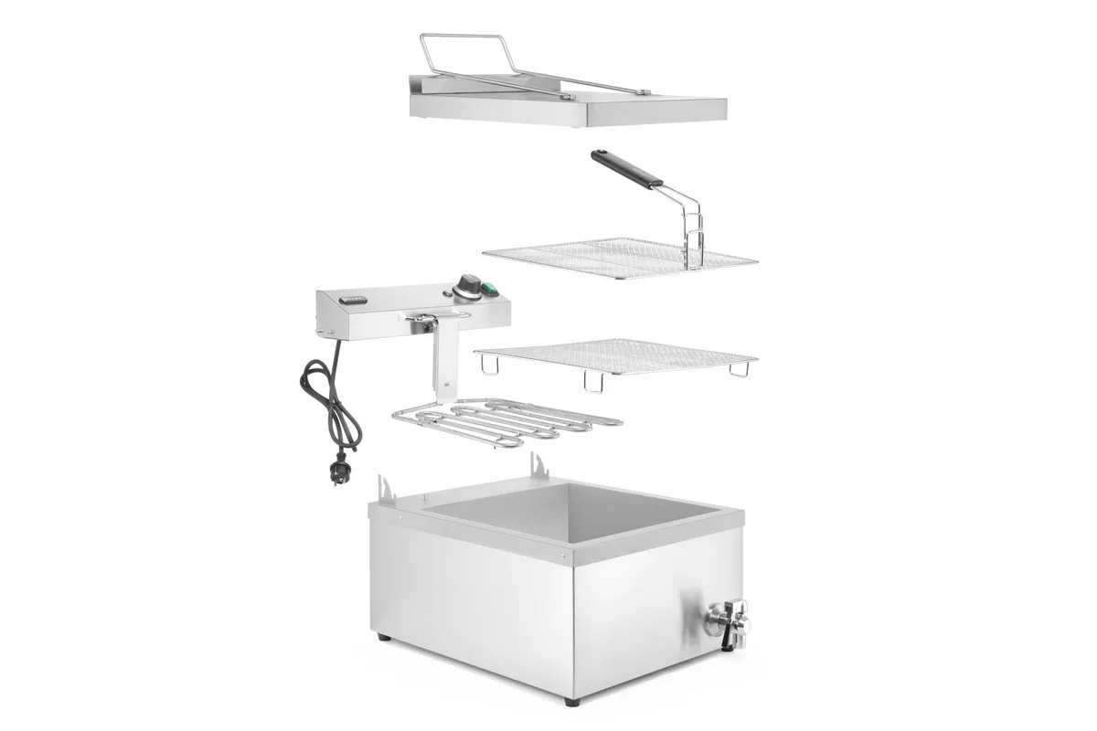 Smażalnik, 12L, 230V/3500W, 630x860x438mm Hendi 205914