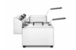 Frytownica manualna , 2x8l, Profi Line, 16L, 230V/7000W, 605x460x369mm Hendi 207307