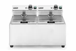 Frytownica manualna , 2x8l, Profi Line, 16L, 230V/7000W, 605x460x369mm Hendi 207307