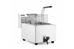 Frytownica z panelem cyfrowym Profi Line z kranem spustowym 8l, 8L, 230V/3500W, 300x515x345mm Hendi 207369