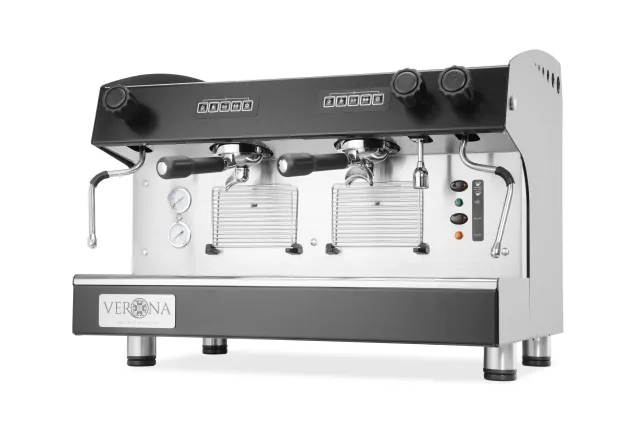 Ekspres do kawy Julia, 2-grupowy, automatyczny, , 230V/3700W, 665x563x530mm Verona 207581