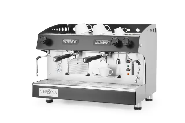 Ekspres do kawy Julia, 2-grupowy, automatyczny, , 230V/3700W, 665x563x530mm Verona 207581