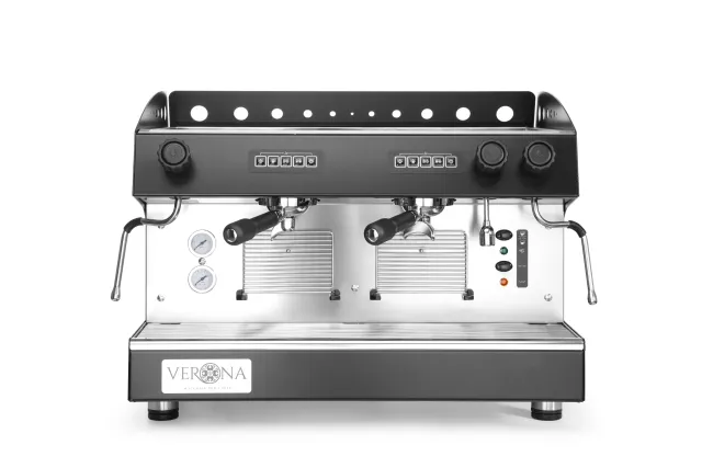 Ekspres do kawy Julia, 2-grupowy, automatyczny, , 230V/3700W, 665x563x530mm Verona 207581