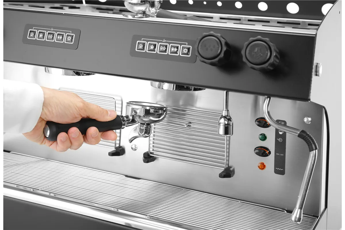 Ekspres do kawy Julia, 2-grupowy, automatyczny, , 230V/3700W, 665x563x530mm Verona 207581