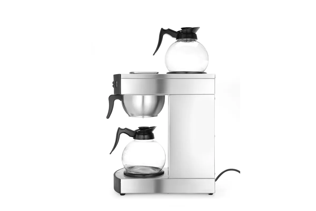 Ekspres przelewowy do kawy, Kitchen Line, 1,8L, 230V/1480W, 220x383x465mm Hendi 208304