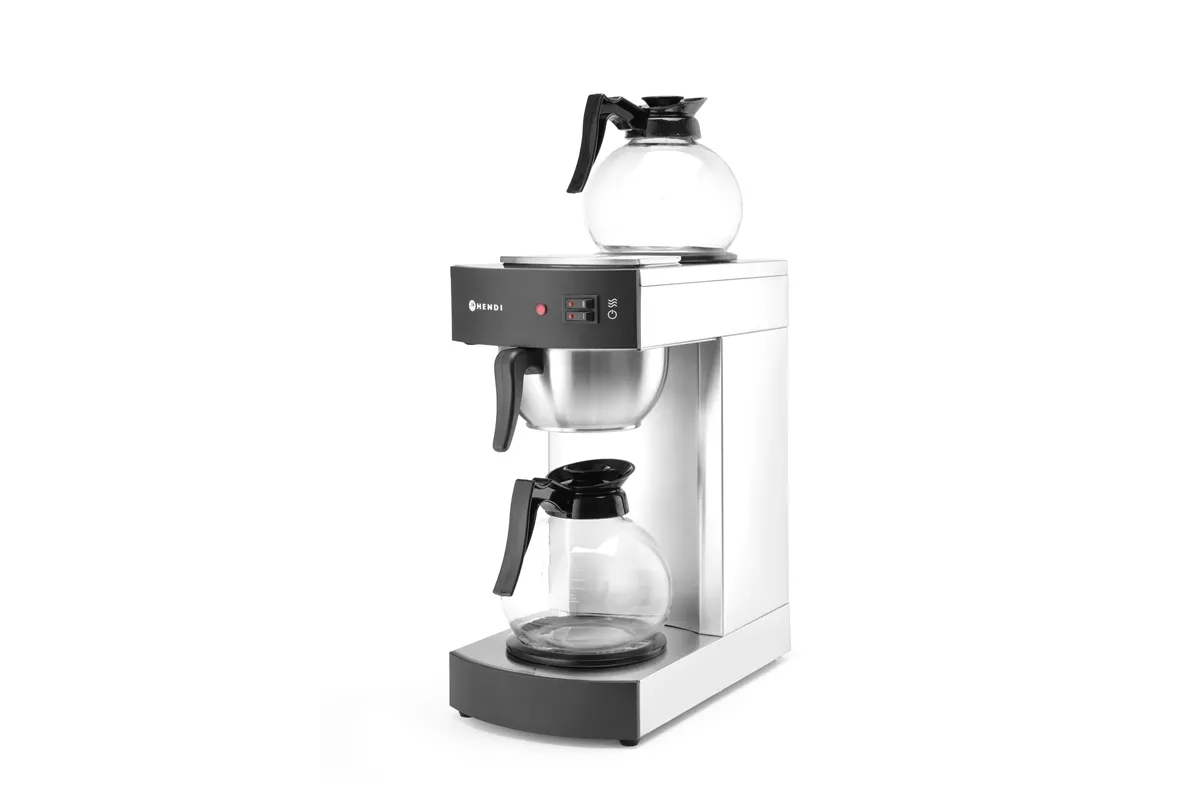 Ekspres przelewowy do kawy, Kitchen Line, 1,8L, 230V/1480W, 220x383x465mm Hendi 208304