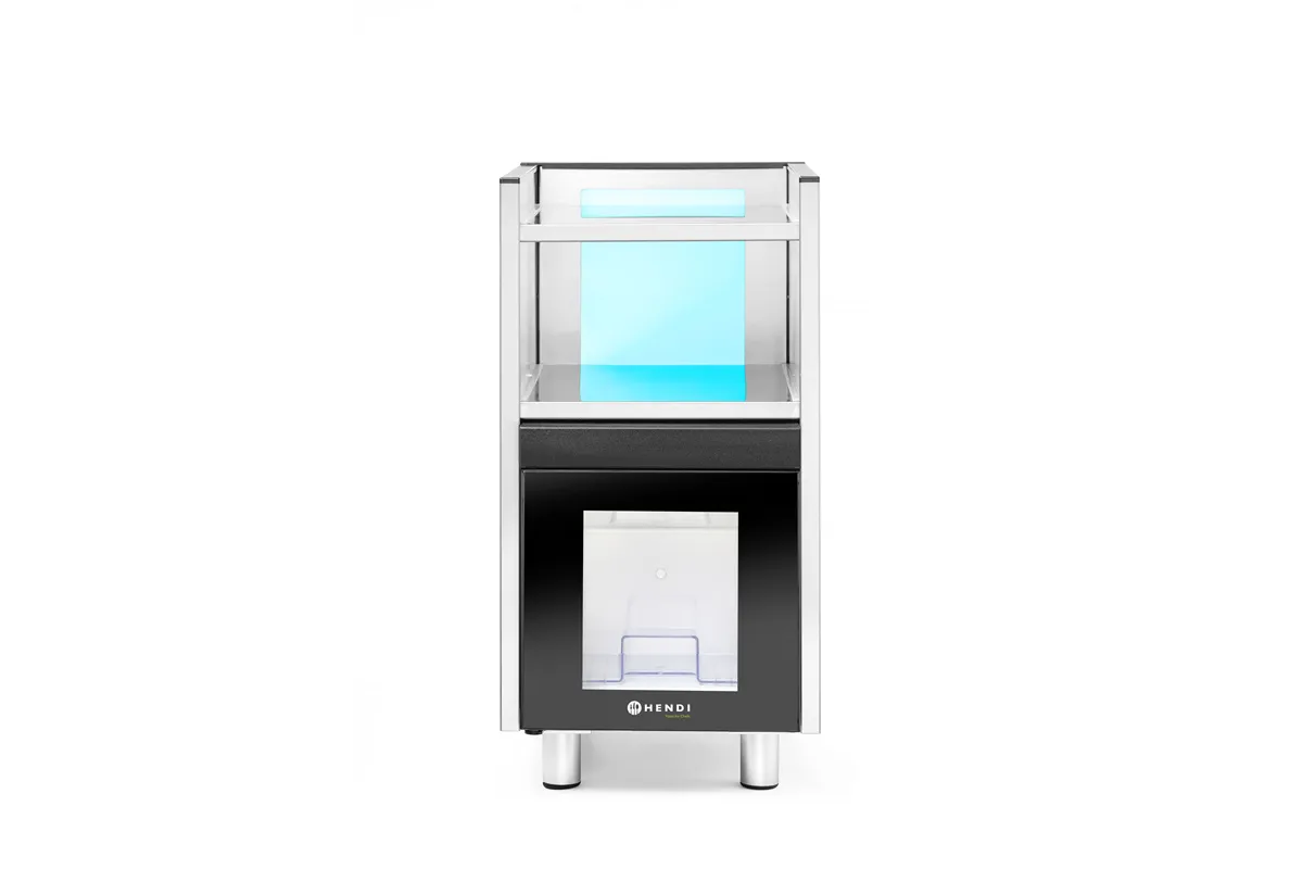 Lodówka na mleko z podgrzewaczem do filiżanek, 3,5L, 230V/168W, 313x442x613mm Hendi 209080