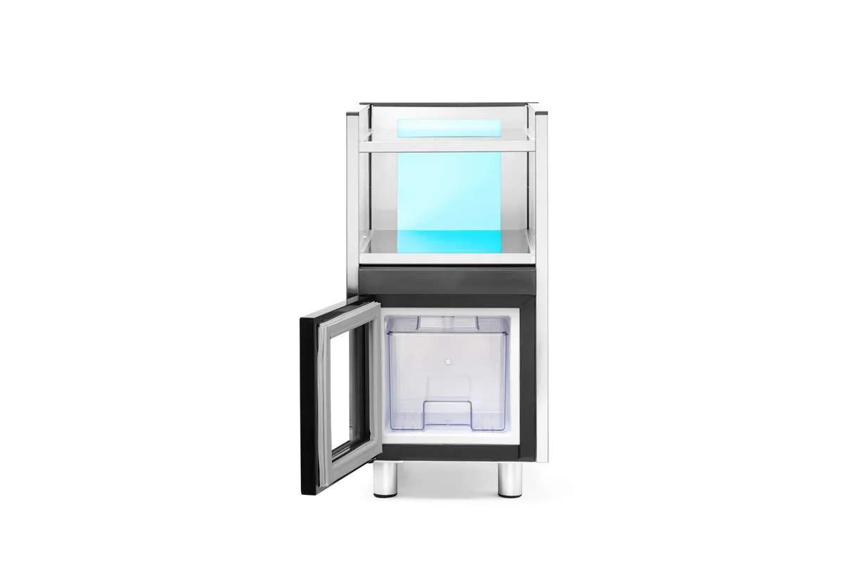 Lodówka na mleko z podgrzewaczem do filiżanek, 3,5L, 230V/168W, 313x442x613mm Hendi 209080