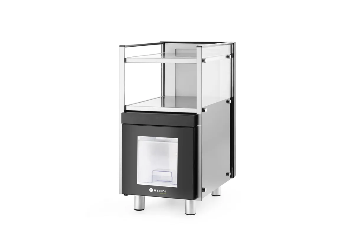 Lodówka na mleko z podgrzewaczem do filiżanek, 3,5L, 230V/168W, 313x442x613mm Hendi 209080