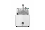 Frytownica XL Profi Line z kranem spustowym, manualna, 10l, 400 V, Profi Line, 10L, 400V/6600W, 300x680x420mm Hendi 209424