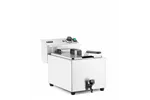 Frytownica XL Profi Line z kranem spustowym, manualna, 10l, 400 V, Profi Line, 10L, 400V/6600W, 300x680x420mm Hendi 209424