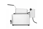 Frytownica XL Profi Line z kranem spustowym, manualna, 10l, 400 V, Profi Line, 10L, 400V/6600W, 300x680x420mm Hendi 209424