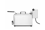 Frytownica XL Profi Line z kranem spustowym, manualna, 10l, 400 V, Profi Line, 10L, 400V/6600W, 300x680x420mm Hendi 209424