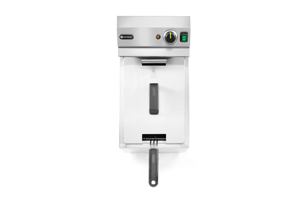 Frytownica XL Profi Line z kranem spustowym, manualna, 10l, 400 V, Profi Line, 10L, 400V/6600W, 300x680x420mm Hendi 209424