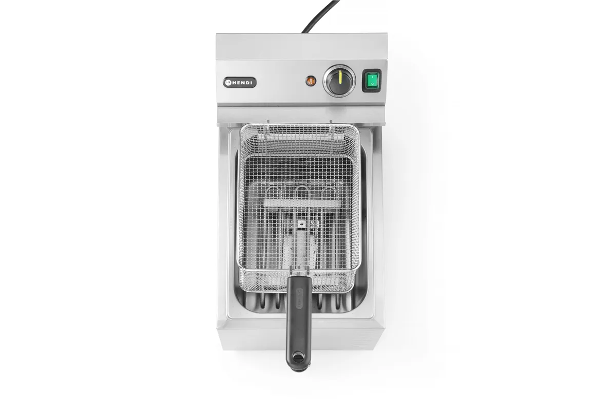 Frytownica XL z kranem spustowym HENDI GOLIATH, 10L, 400V/10200W, 300x585x392mm Hendi 209431