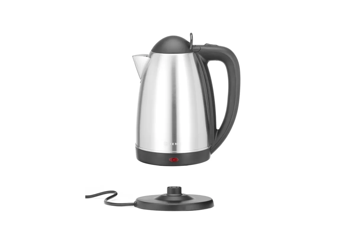 Czajnik elektryczny bezprzewodowy, 2,5L, 230V/2200W, 242x172x294mm Hendi 209936