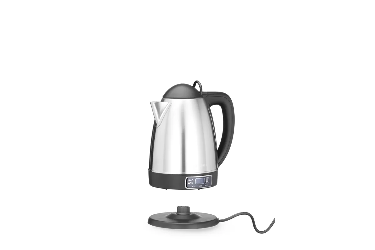 Czajnik elektryczny bezprzewodowy z regulacją temperatury, 1,8L, 230V/1800W, 230x165x255mm Hendi 209943