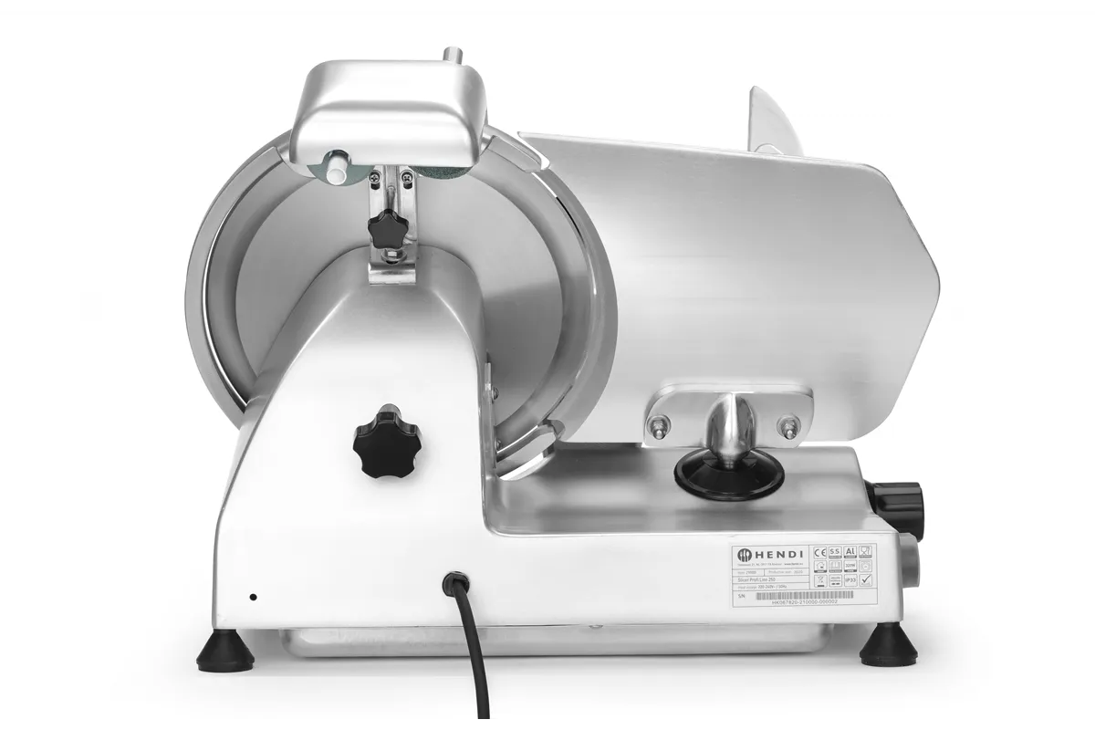 Krajalnica 250, Profi Line, 230V/320W, 514x484x373mm Hendi 210000