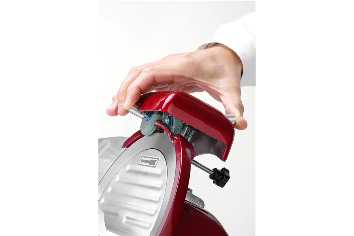 Krajalnica 250 Red Edition, Profi Line, 220-240V/320W, 514x484x373mm Hendi 210086