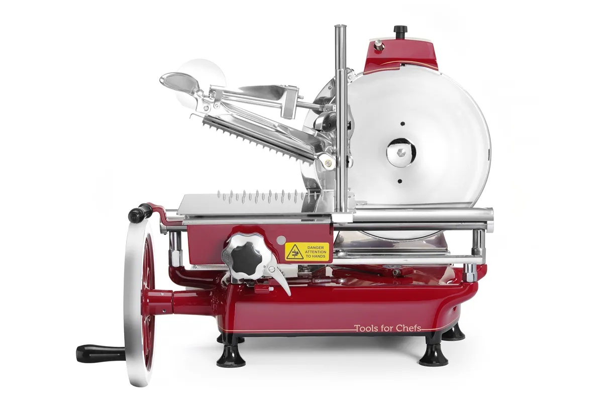 Krajalnica ręczna RETRO 300, czerwony, 720x600x740mm Hendi 210956