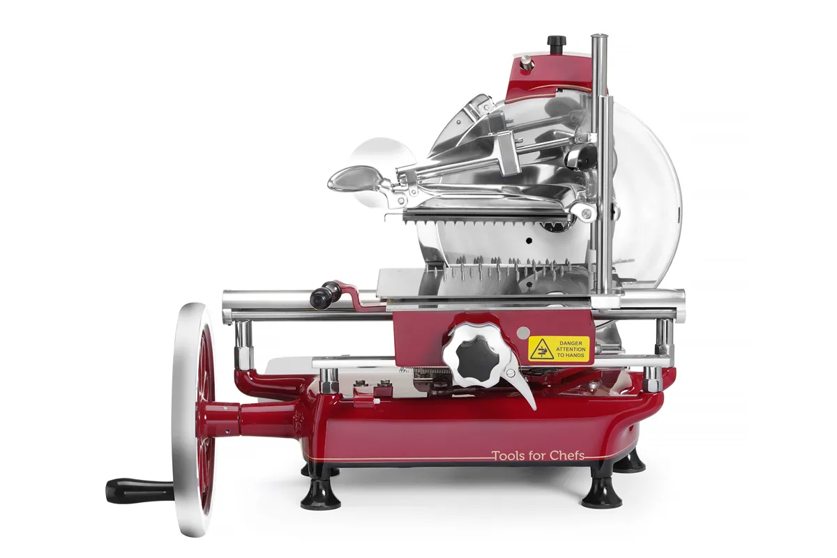 Krajalnica ręczna RETRO 300, czerwony, 720x600x740mm Hendi 210956