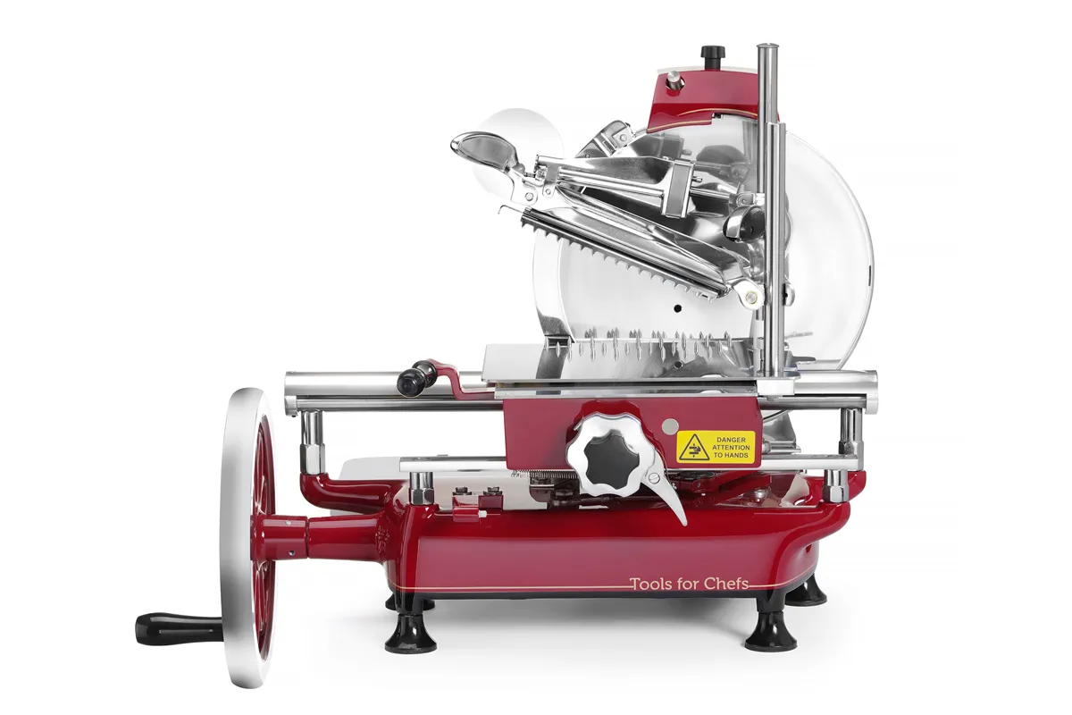 Krajalnica ręczna RETRO 300, czerwony, 720x600x740mm Hendi 210956