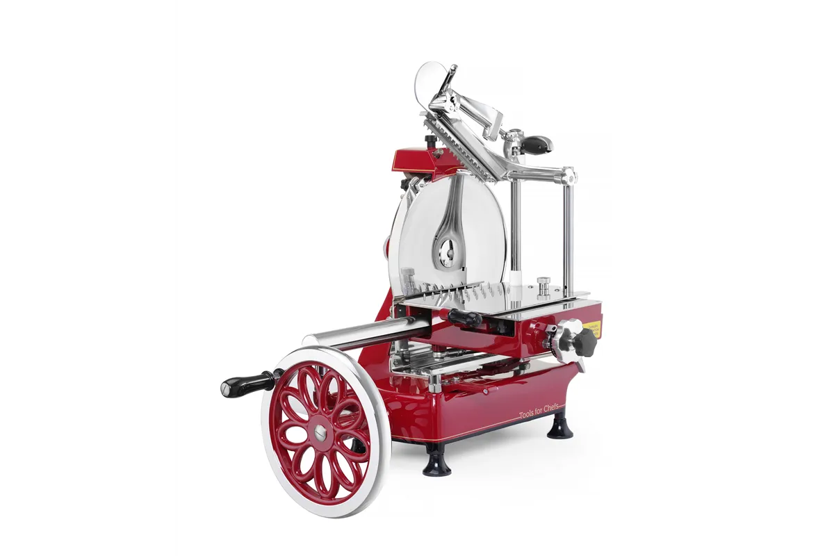 Krajalnica ręczna RETRO 300, czerwony, 720x600x740mm Hendi 210956