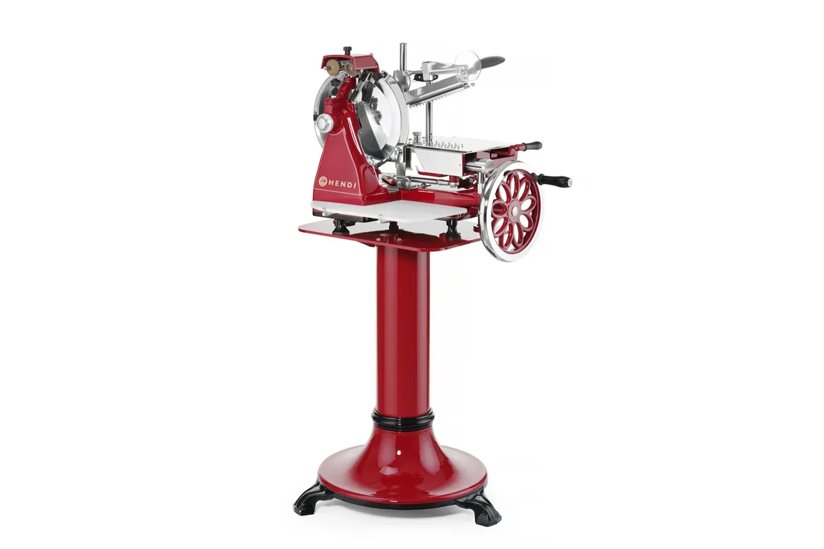 Krajalnica ręczna RETRO 300, czerwony, 720x600x740mm Hendi 210956