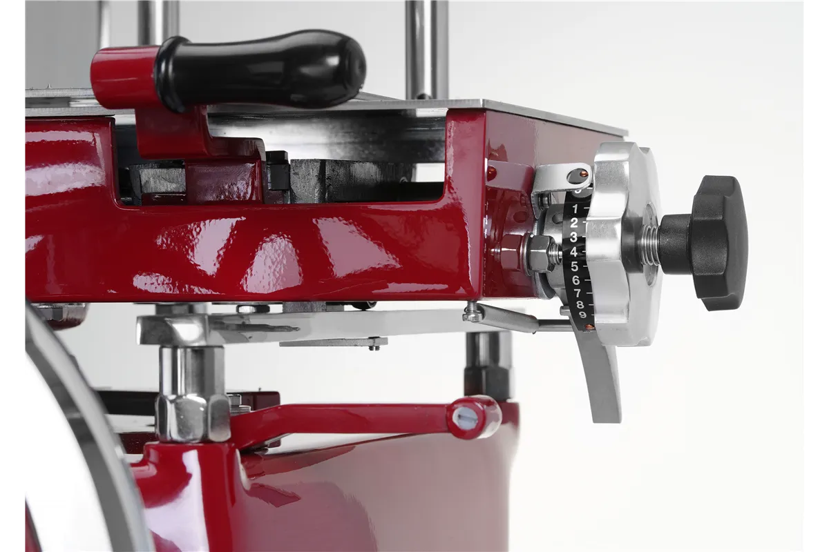 Krajalnica ręczna RETRO 300, czerwony, 720x600x740mm Hendi 210956