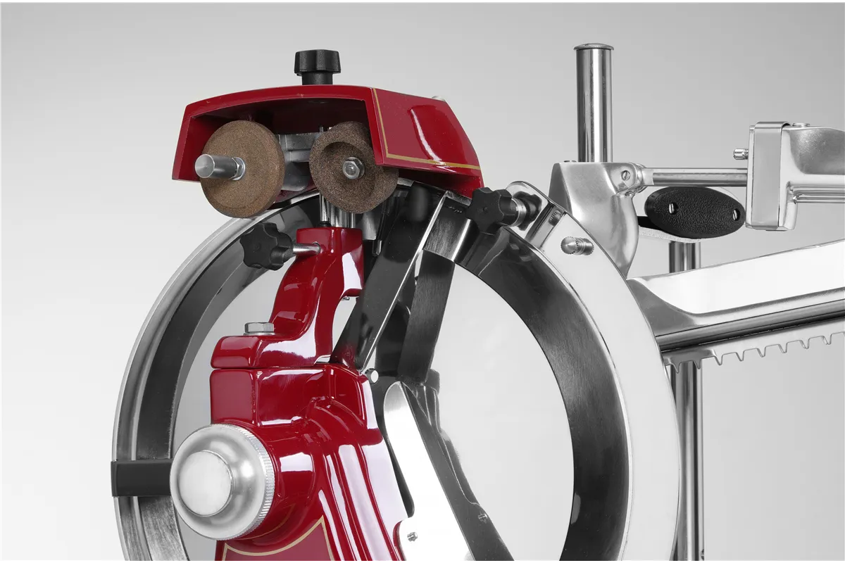 Krajalnica ręczna RETRO 300, czerwony, 720x600x740mm Hendi 210956