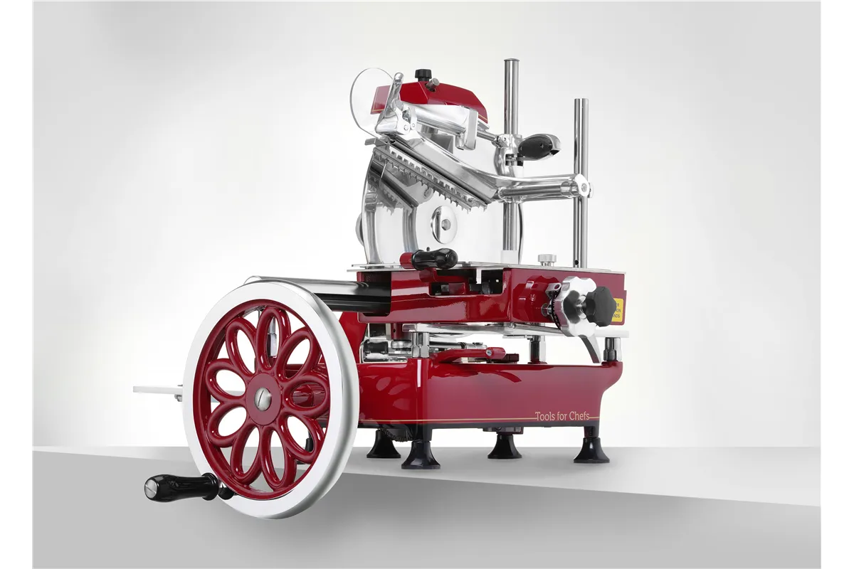 Krajalnica ręczna RETRO 300, czerwony, 720x600x740mm Hendi 210956