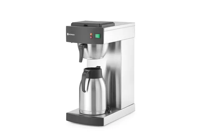 Ekspres przelewowy do kawy, 2L, 220-240V/1400W, 215x410x520mm Hendi 211052 Ekspres przelewowy do kawy, 2L, 220-240V/1400W, 215x410x520mm Hendi 211052