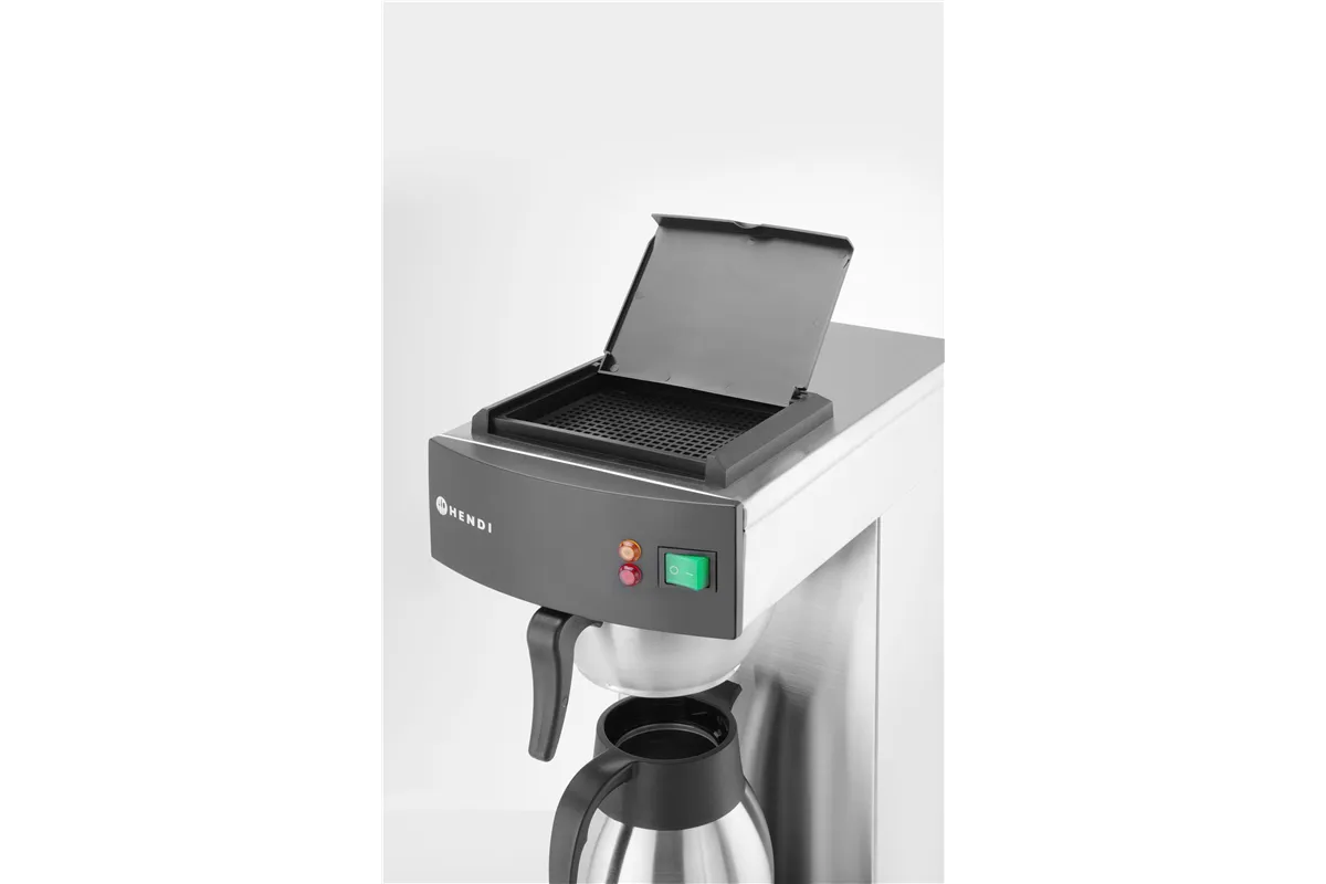 Ekspres przelewowy do kawy, 2L, 220-240V/1400W, 215x410x520mm Hendi 211052