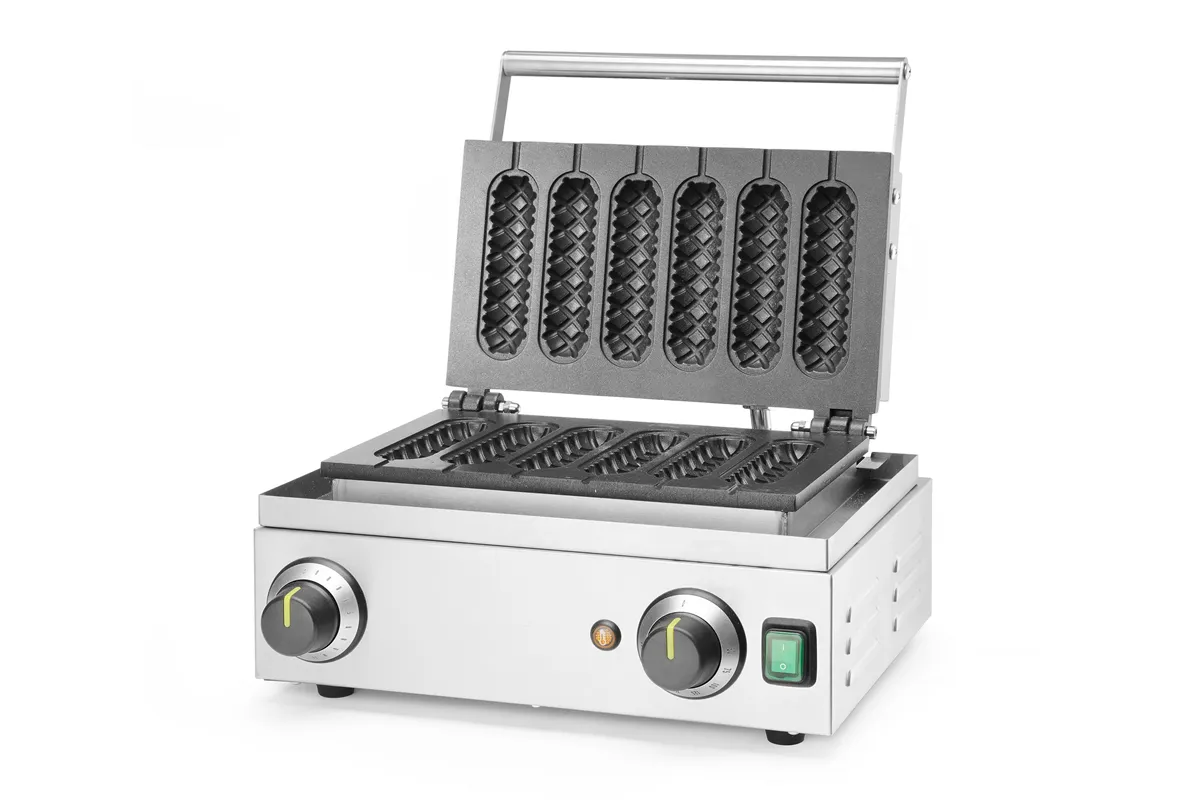 Gofrownica Corn dog, 230V/1550W, 390x378x229mm Hendi 212189