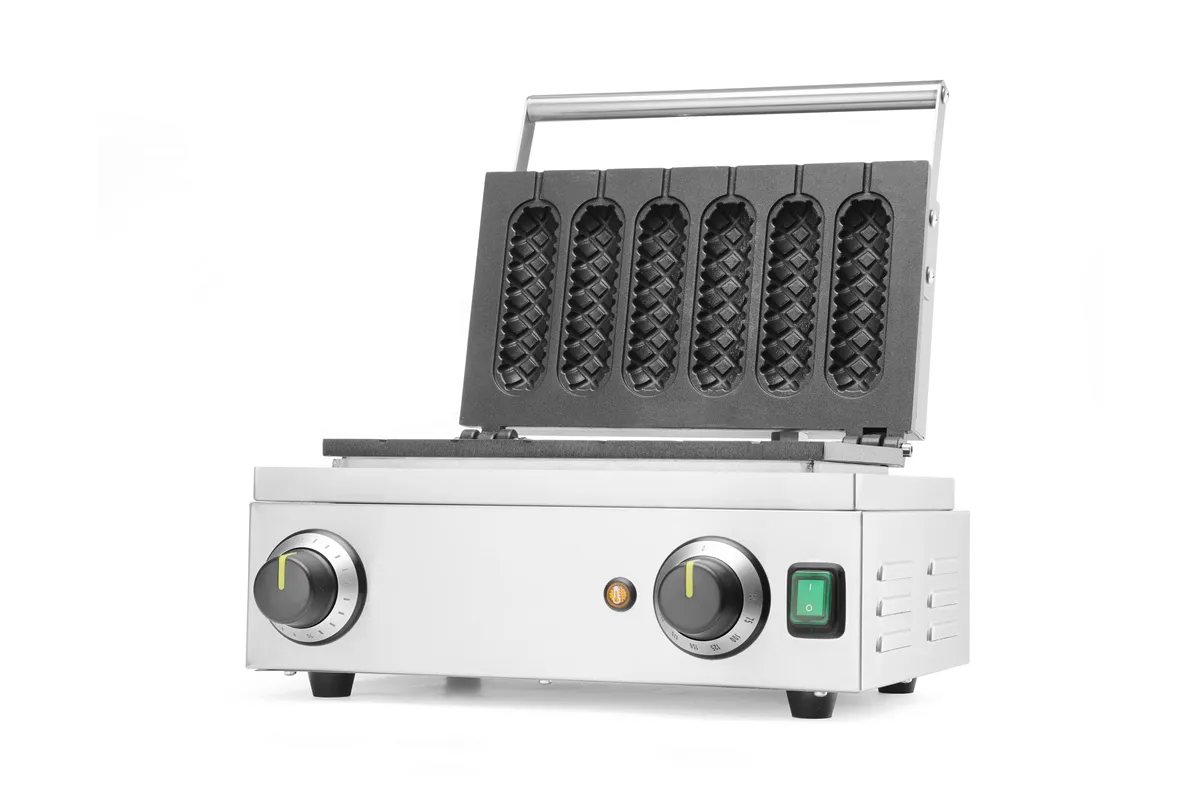 Gofrownica Corn dog, 230V/1550W, 390x378x229mm Hendi 212189