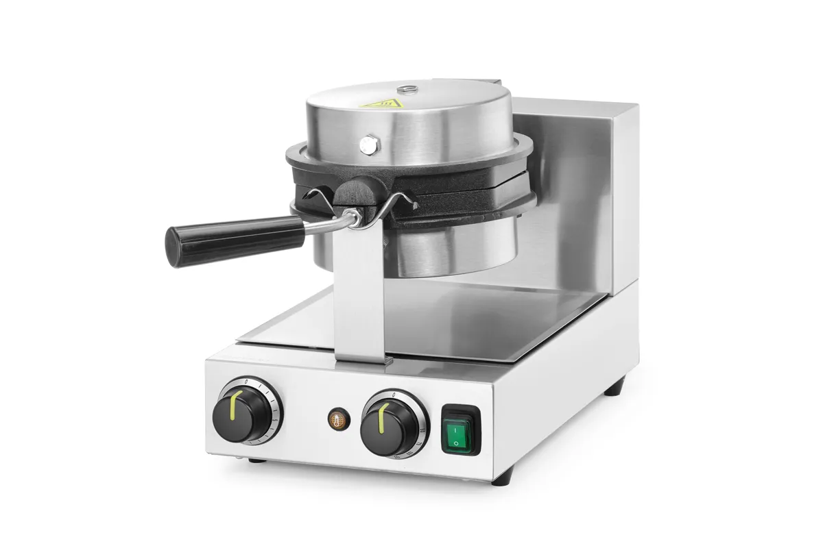 Gofrownica obrotowa do gofrów Bubble Waffle, 220-240V/1500W, 255x560x318mm Hendi 212196