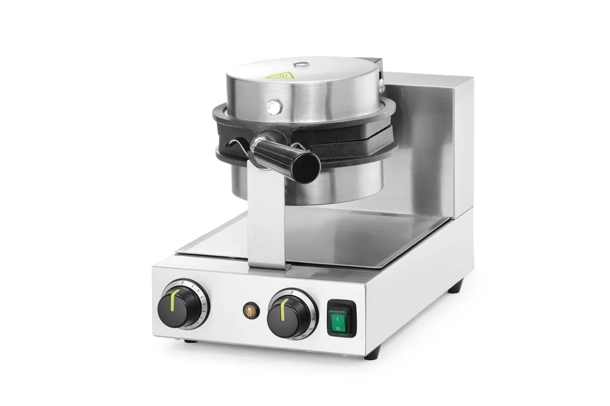 Gofrownica obrotowa do gofrów Bubble Waffle, 220-240V/1500W, 255x560x318mm Hendi 212196