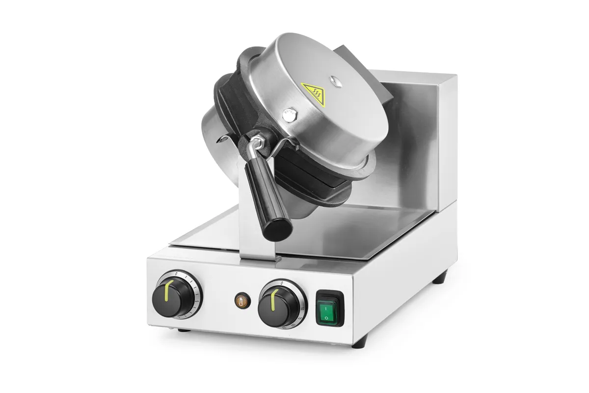 Gofrownica obrotowa do gofrów Bubble Waffle, 220-240V/1500W, 255x560x318mm Hendi 212196
