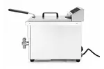 Frytownica indukcyjna z kranem spustowym, 8l, 8L, jasnoszary, 230V/3500W, 288x619x408mm Hendi 215012