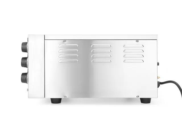 Piecyk do pizzy 1-komorowy 2000 W, srebrny, 230V/2000W, 580x560x275mm Hendi 220290