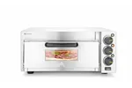 Piecyk do pizzy 1-komorowy 2000 W, srebrny, 230V/2000W, 580x560x275mm Hendi 220290
