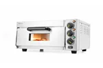Piecyk do pizzy 1-komorowy 2000 W, srebrny, 230V/2000W, 580x560x275mm Hendi 220290