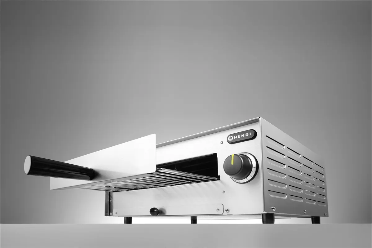 Piecyk do pizzy i zapiekanek, 230V/1450W, 484x590x190mm Hendi 220306