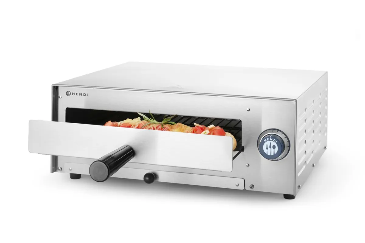Piecyk do pizzy i zapiekanek, 230V/1450W, 484x590x190mm Hendi 220306