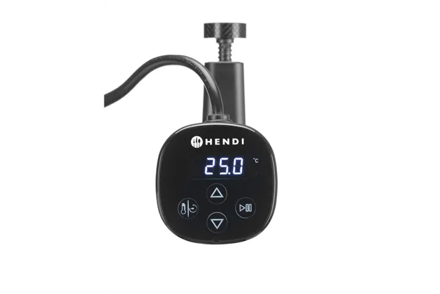 Cyrkulator zanurzeniowy do sous vide 30, 30L, czarny, 220-240V/1200W, 70x120x330mm Hendi 221129 Cyrkulator zanurzeniowy do sous vide 30, 30L, czarny, 220-240V/1200W, 70x120x330mm Hendi 221129