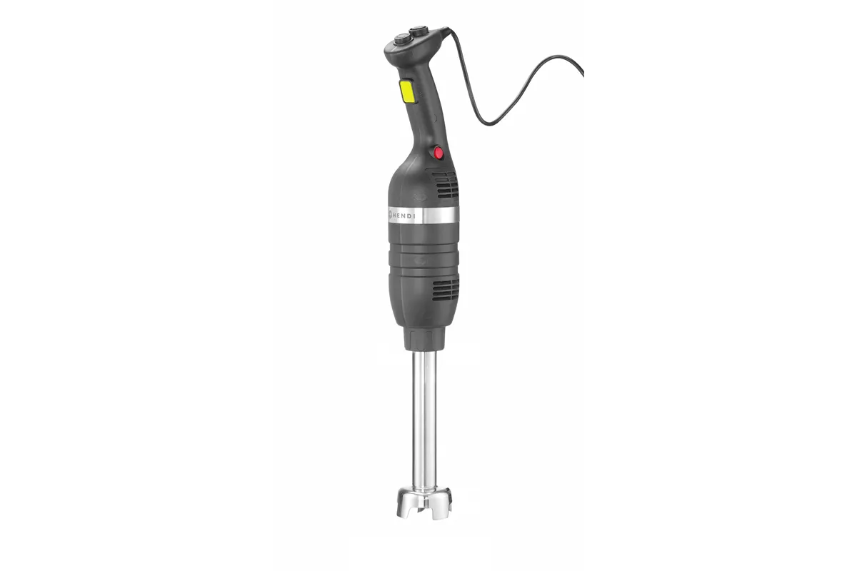 Mikser ręczny 350 ze zmienną prędkością i ramieniem miksującym 300mm, Kitchen Line, czarny, 230V/350W, ⌀100x716mm Hendi 221327