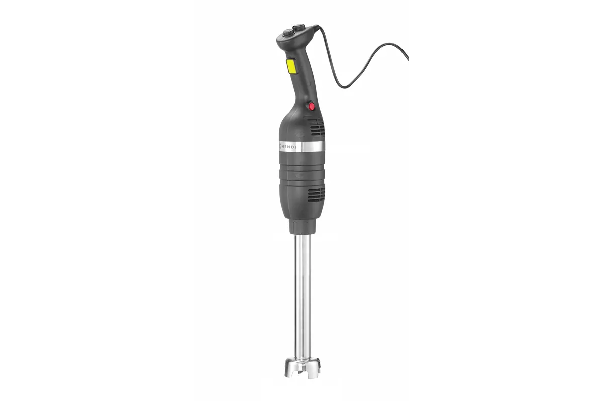 Mikser ręczny 500 ze zmienną prędkością i ramieniem miksującym 400mm, Kitchen Line, czarny, 230V/500W, ⌀100x816mm Hendi 221334