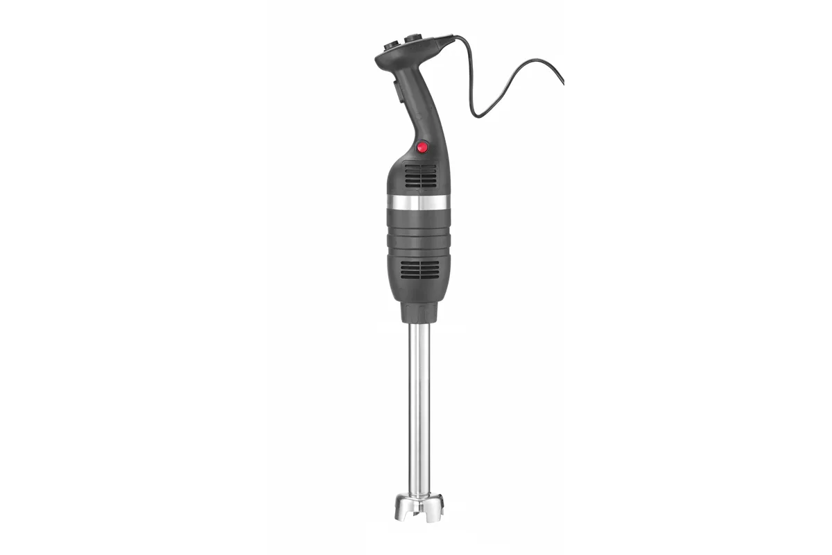 Mikser ręczny 500 ze zmienną prędkością i ramieniem miksującym 400mm, Kitchen Line, czarny, 230V/500W, ⌀100x816mm Hendi 221334