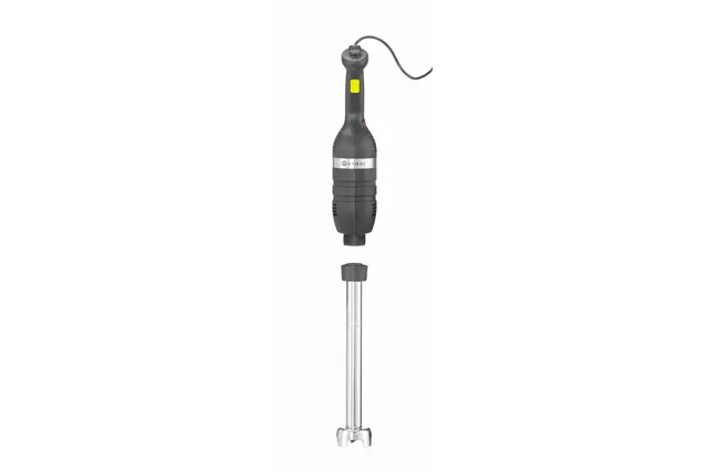 Mikser ręczny 500 ze zmienną prędkością i ramieniem miksującym 500mm, Kitchen Line, czarny, 230V/500W, ⌀100x916mm Hendi 221341