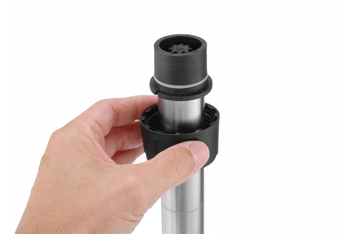 Mikser ręczny 500 ze zmienną prędkością i ramieniem miksującym 500mm, Kitchen Line, czarny, 230V/500W, ⌀100x916mm Hendi 221341